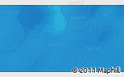 Shaded Relief 3D Map of the area around 57° 32' 24" S, 120° 46' 30" E