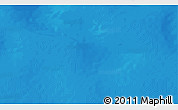 Physical 3D Map of the area around 57° 32' 24" S, 121° 37' 30" E