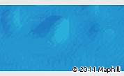 Physical 3D Map of the area around 57° 32' 24" S, 122° 28' 29" E