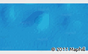 Political 3D Map of the area around 57° 32' 24" S, 122° 28' 29" E