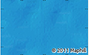 Shaded Relief Map of the area around 57° 32' 24" S, 123° 19' 29" E