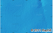 Shaded Relief Map of the area around 57° 32' 24" S, 125° 1' 30" E