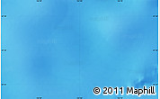 Physical Map of the area around 57° 32' 24" S, 153° 4' 29" E
