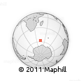 Outline Map of the Area around 57° 32' 24" S, 44° 16' 29" E, rectangular outline