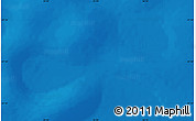 Physical Map of the area around 57° 32' 24" S, 45° 58' 30" E