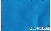 Physical Map of the area around 57° 32' 24" S, 46° 49' 30" E