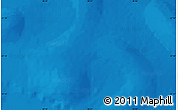 Physical Map of the area around 57° 32' 24" S, 48° 31' 29" E