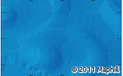 Shaded Relief Map of the area around 57° 32' 24" S, 48° 31' 29" E
