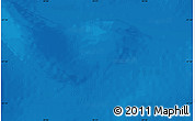 Physical Map of the area around 57° 32' 24" S, 49° 22' 30" E