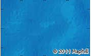 Physical Map of the area around 57° 32' 24" S, 50° 13' 30" E