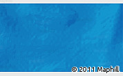 Physical 3D Map of the area around 57° 32' 24" S, 51° 4' 30" E