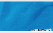 Physical 3D Map of the area around 57° 32' 24" S, 51° 55' 29" E
