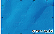 Physical Map of the area around 57° 32' 24" S, 51° 55' 29" E
