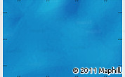 Physical Map of the area around 57° 32' 24" S, 55° 19' 30" E