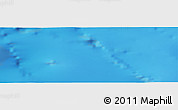 Shaded Relief Panoramic Map of the area around 57° 32' 24" S, 63° 40' 30" W
