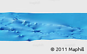 Physical Panoramic Map of the area around 57° 32' 24" S, 65° 22' 30" W