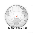 Where is the area around 57° 32' 24" S, 80° 49' 29" E located? Outline Map of the Area around 57° 32' 24" S, 80° 49' 29" E, rectangular outline