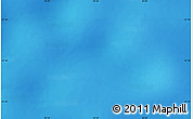 Physical Map of the area around 57° 32' 24" S, 93° 34' 29" E