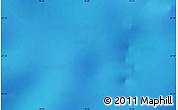 Physical Map of the area around 57° 32' 24" S, 96° 58' 29" E