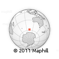 Outline Map of the Area around 57° 54' 14" S, 103° 46' 30" E, rectangular outline