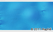 Shaded Relief 3D Map of the area around 57° 54' 14" S, 105° 28' 29" E