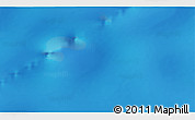 Shaded Relief 3D Map of the area around 57° 54' 14" S, 107° 10' 30" E