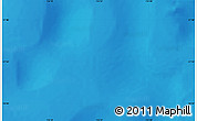 Physical Map of the area around 57° 54' 14" S, 116° 31' 30" E