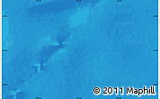 Physical Map of the area around 57° 54' 14" S, 118° 13' 29" E