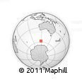 Outline Map of the Area around 57° 54' 14" S, 118° 13' 29" E, rectangular outline