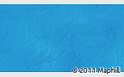 Shaded Relief 3D Map of the area around 57° 54' 14" S, 119° 4' 29" E