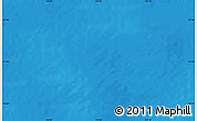 Physical Map of the area around 57° 54' 14" S, 119° 4' 29" E