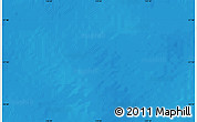 Shaded Relief Map of the area around 57° 54' 14" S, 119° 4' 29" E