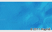 Physical 3D Map of the area around 57° 54' 14" S, 128° 25' 30" E