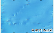 Physical Map of the area around 57° 54' 14" S, 145° 25' 30" E