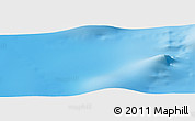 Physical Panoramic Map of the area around 57° 54' 14" S, 27° 7' 30" W