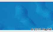 Shaded Relief 3D Map of the area around 57° 54' 14" S, 33° 13' 30" E