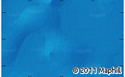 Physical Map of the area around 57° 54' 14" S, 45° 7' 30" E