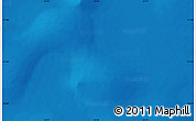 Shaded Relief Map of the area around 57° 54' 14" S, 45° 7' 30" E