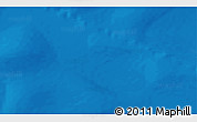 Physical 3D Map of the area around 57° 54' 14" S, 48° 31' 29" E