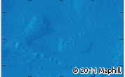 Shaded Relief Map of the area around 57° 54' 14" S, 49° 22' 30" E
