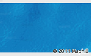 Physical 3D Map of the area around 57° 54' 14" S, 50° 13' 30" E