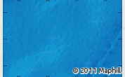 Physical Map of the area around 57° 54' 14" S, 51° 4' 30" E