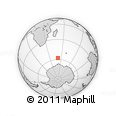Outline Map of the Area around 57° 54' 14" S, 51° 4' 30" E, rectangular outline