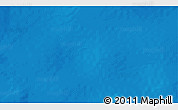 Physical 3D Map of the area around 57° 54' 14" S, 53° 37' 30" E