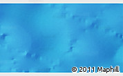 Physical 3D Map of the area around 57° 54' 14" S, 55° 10' 29" W