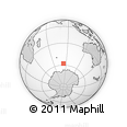 Where is the area around 57° 54' 14" S, 83° 22' 30" E located? Outline Map of the Area around 57° 54' 14" S, 83° 22' 30" E, rectangular outline
