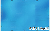 Physical Map of the area around 57° 54' 14" S, 96° 58' 29" E
