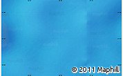 Shaded Relief Map of the area around 57° 54' 14" S, 96° 58' 29" E