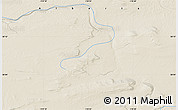 Shaded Relief Map of the area around 58° 8' 44" N, 118° 55' 30" W