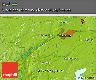 Physical 3D Map of Hol